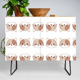 Cute Cats Pattern, Cats Lovers Credenza
