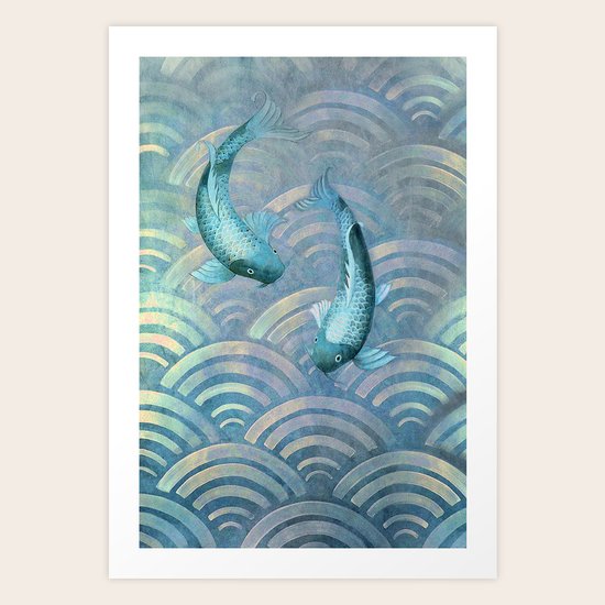 Koi fish Art Print