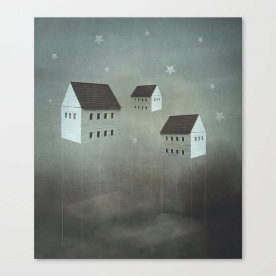 the architecture of dreams Canvas Print