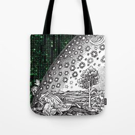 Matrix Flammarion THE ANSWER IS OUT THERE Tote Bag