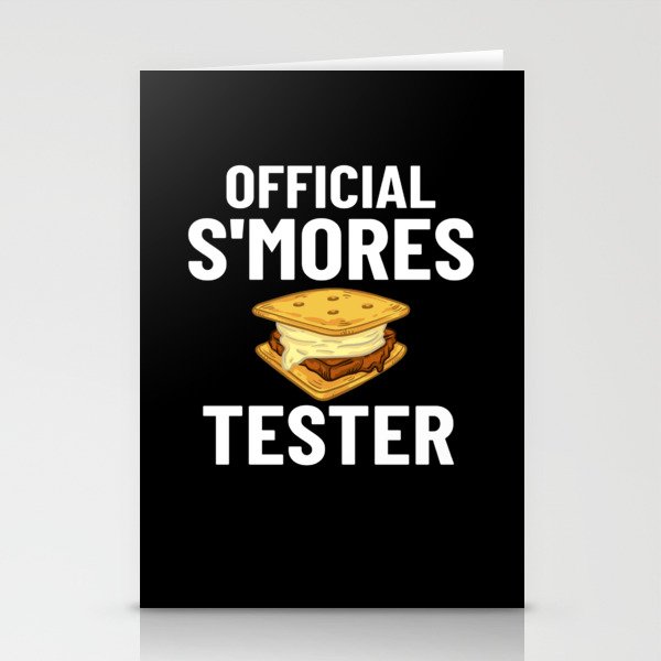 S'more Cookies Sticks Maker Marshmallow Stationery Cards