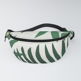 Tropical leaves Fanny Pack