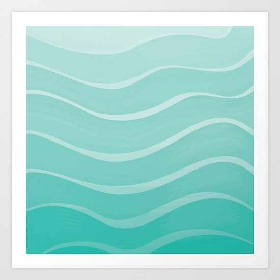 Sea Art Print