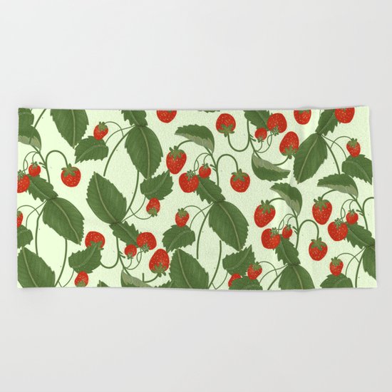 Strawberry Fields Beach Towel