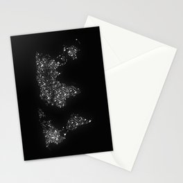 Tiny light spec in the great big universe Stationery Card