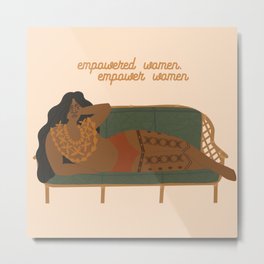 UrbanNesian Empowered Women, Empower Women Metal Print | Empowerwomen, Graphicdesign, Womenofcolor, Masi, Polynesia, Malu, Pasifika, Polynesian, Siapo, Wordsofwisdom 