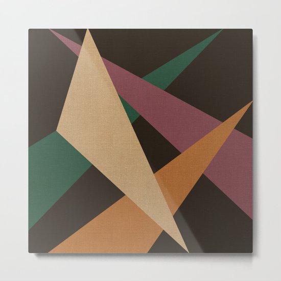 GEOMETRIC ABSTRACT 2 Metal Print