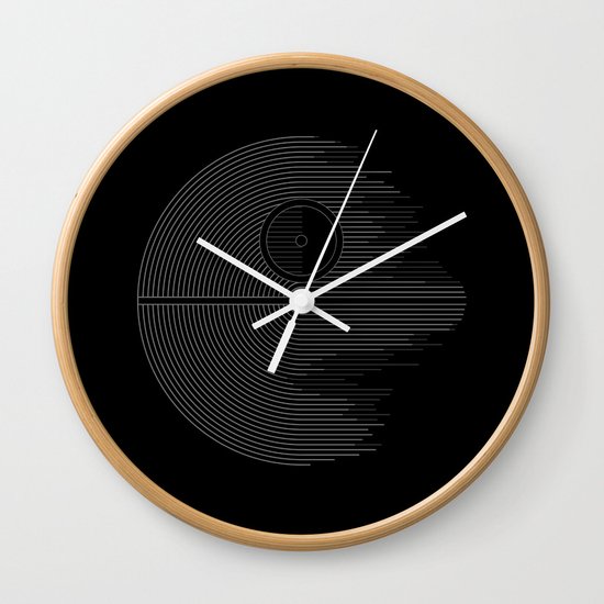 Minimalist Battlestation Wall Clock