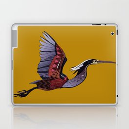Agami heron gold Laptop Skin