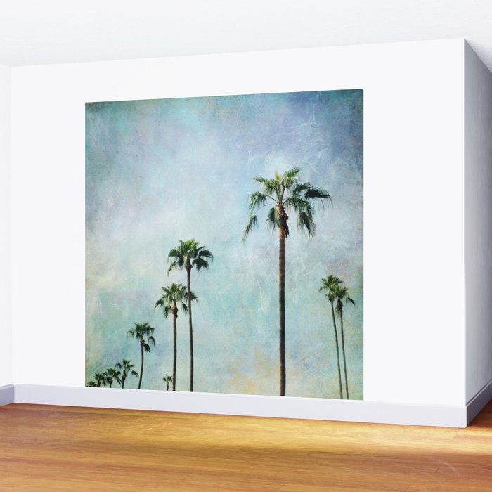 Palm trees Wall Mural by sylviacookphotography | Society6