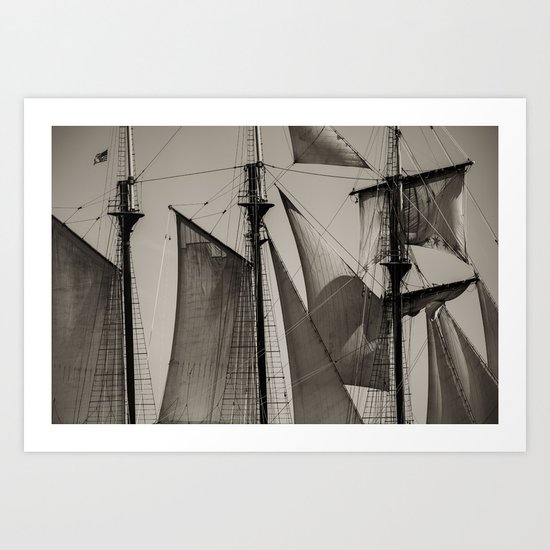 Wind in Your Sails Art Print