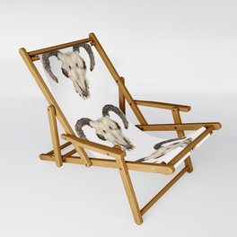 Ram Skull Sling Chair