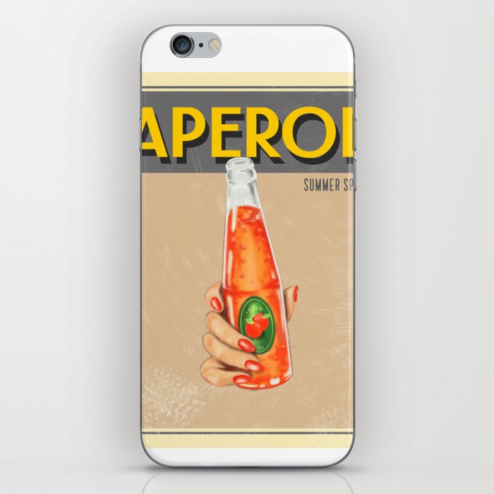 Aperol Spritz Summer Cocktail iPhone Skin