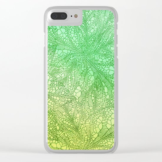 Leaf Skeletons #6 Clear iPhone Case