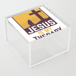 Jesus Is My Therapy Acrylic Box