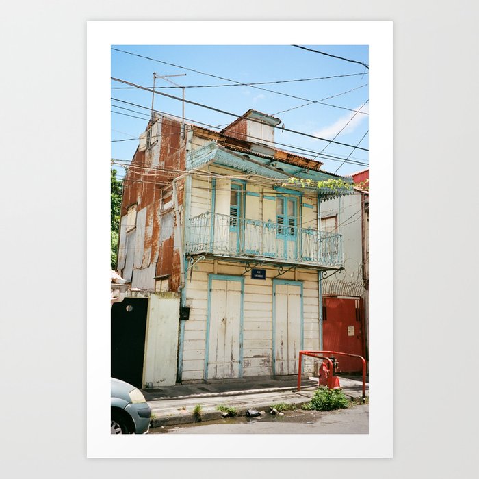 Pointe-a-Pitre The New Orleans of the Caribbean  Art Print