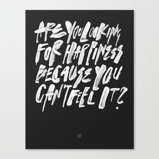 FELT Canvas Print