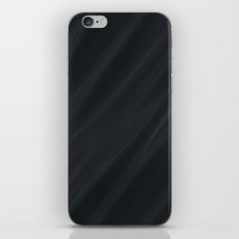 Dark grey black iPhone Skin