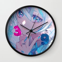 Hatsune Miku Vocaloid Wall Clock