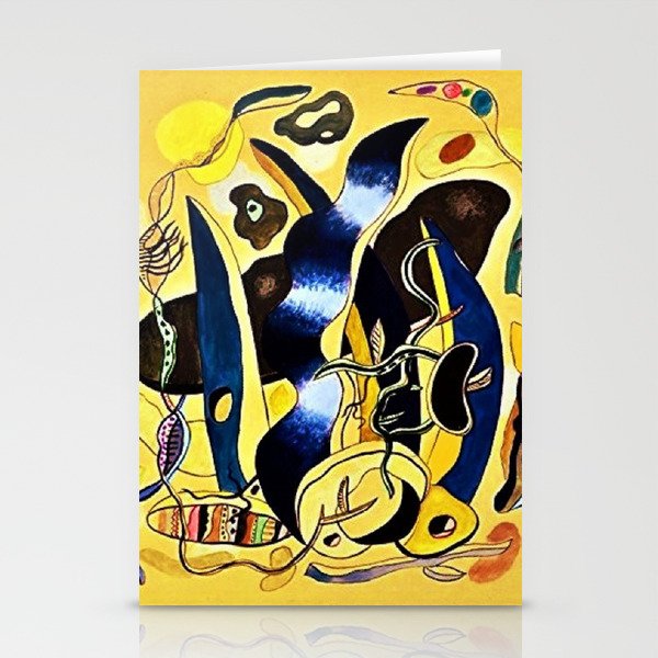 Abstract Composition by Fernand Léger Stationery Cards