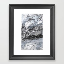 shades of gray 02 Framed Art Print