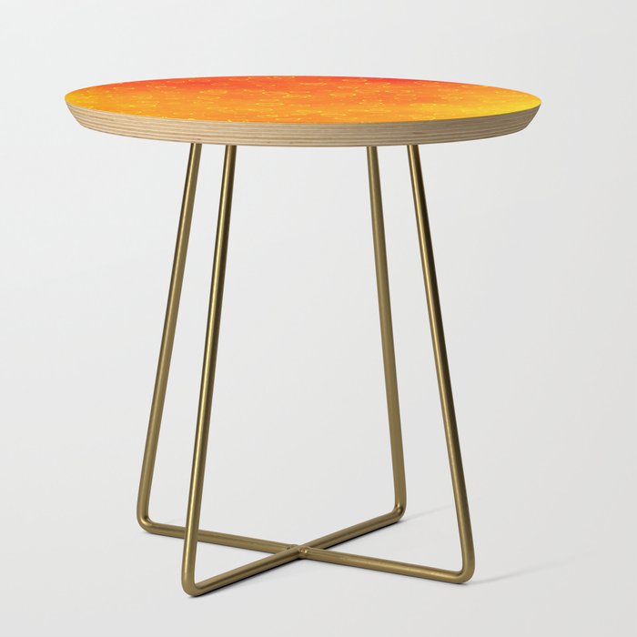Bright falling hearts Side Table