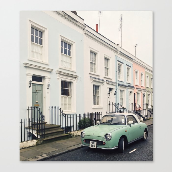 Figaro in Notting Hill, London Canvas Print
