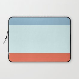 blue orange and grey gradient blocks Laptop Sleeve