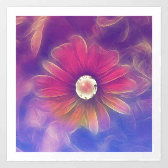 Flower Fantasy 2 Art Print
