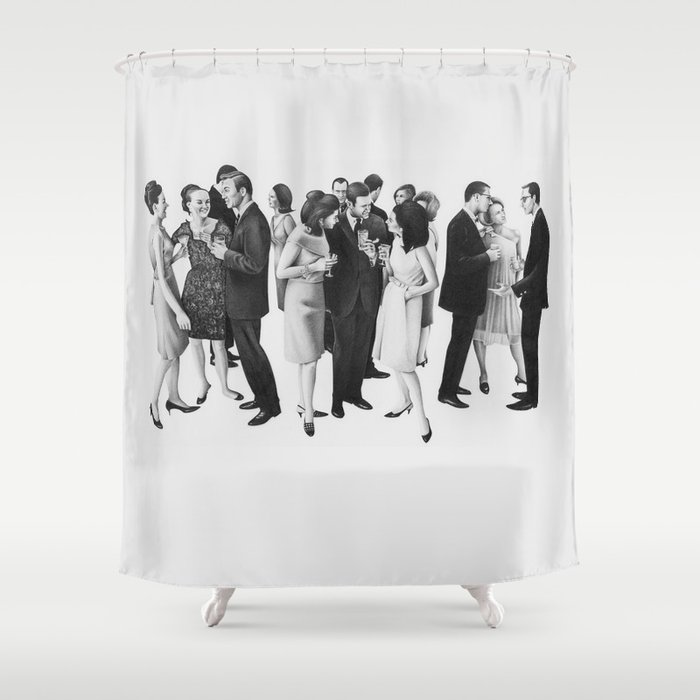 the cold war Shower Curtain