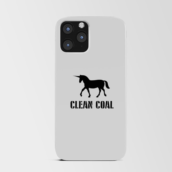 Clean Coal iPhone Card Case