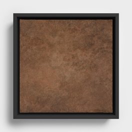 Brown Framed Canvas