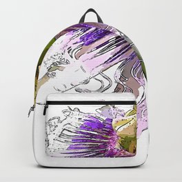 Passionfruit flower  Backpack