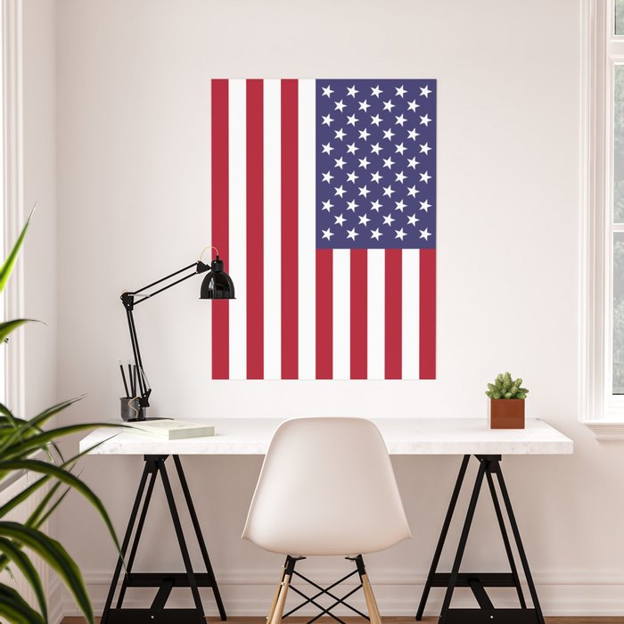 by USA Society6 Poster | Flags flag