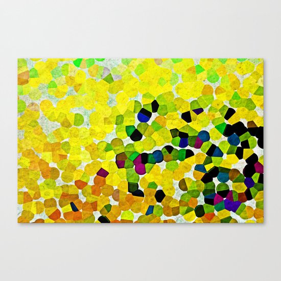 HARMONY IN LEMON Canvas Print