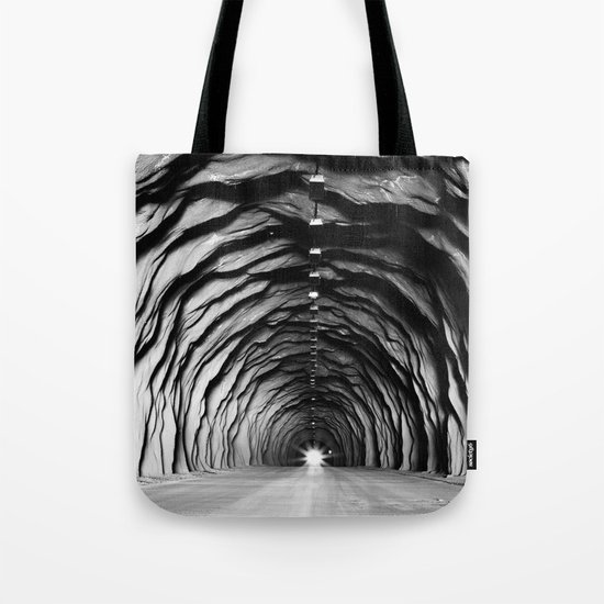End of the tunnel Tote Bag