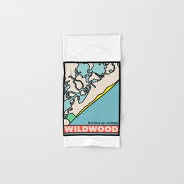 Down the Shore — Wildwood Hand & Bath Towel