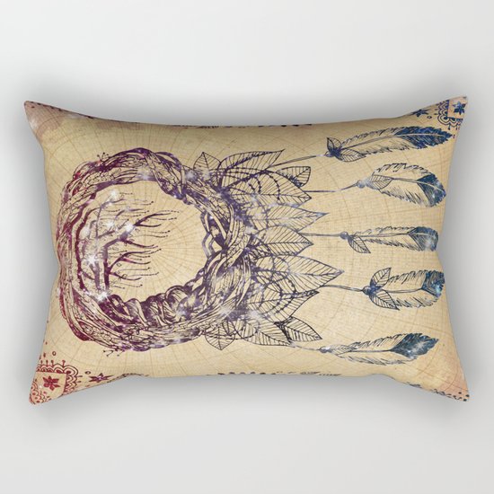 The Dreaming Tree III Rectangular Pillow