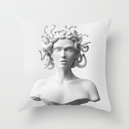 Medusa II Throw Pillow