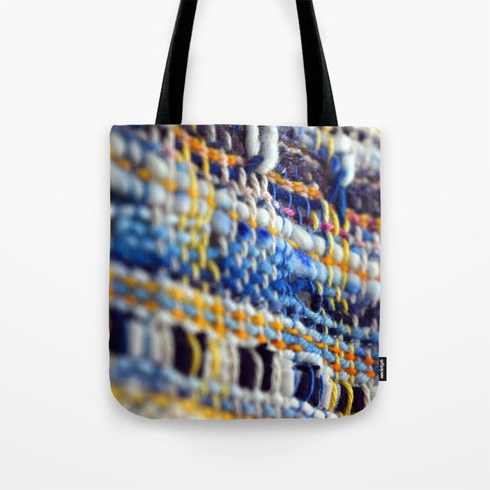 Cycladic Sea Sun (Weaving Detail) Tote Bag