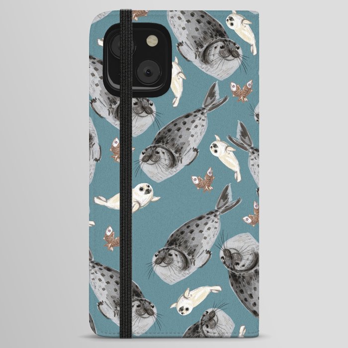 Common seal iPhone Wallet Case