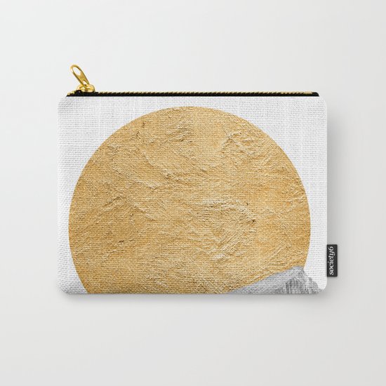 Modern Abstract - Sun and Mountains Carry-All Pouch