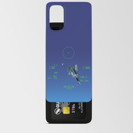 F-16 Viper locking on Mirage 2000C Android Card Case
