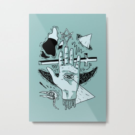 TRUSTUS Metal Print