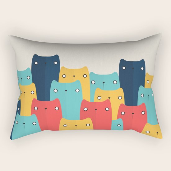 Cats Rectangular Pillow