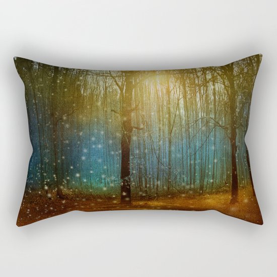In seed time learn, in harvest teach, in winter enjoy. Rectangular Pillow
