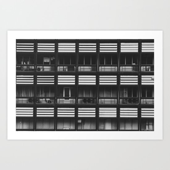 Porches Art Print