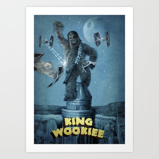 It Was Blasters That Killed The Beast Art Print