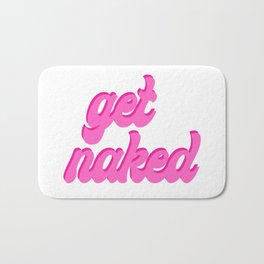 Get Naked | Pink Bath Mat
