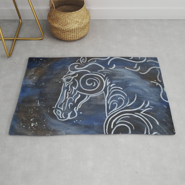 Horse and Stardust Rug